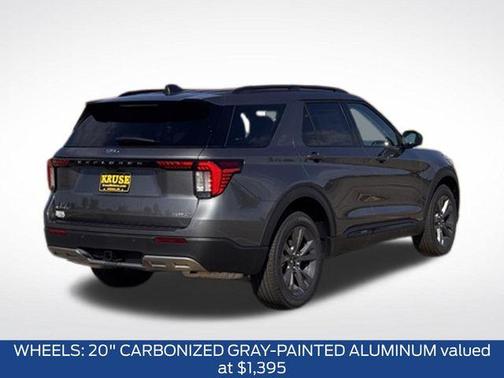 Gray Metallic 2026 Ford Explorer Active