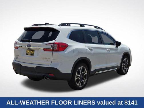 Crystal White Pearl 2024 Subaru Ascent Limited 7-Passenger