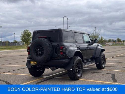 Shadow Black 2024 Ford Bronco Raptor
