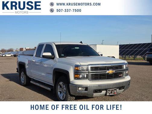 Summit White 2015 Chevrolet Silverado 1500 2LT
