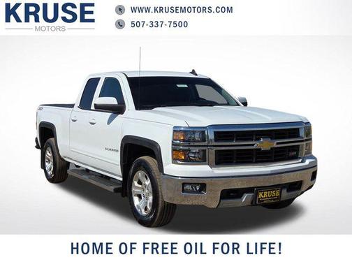 Summit White 2015 Chevrolet Silverado 1500 2LT
