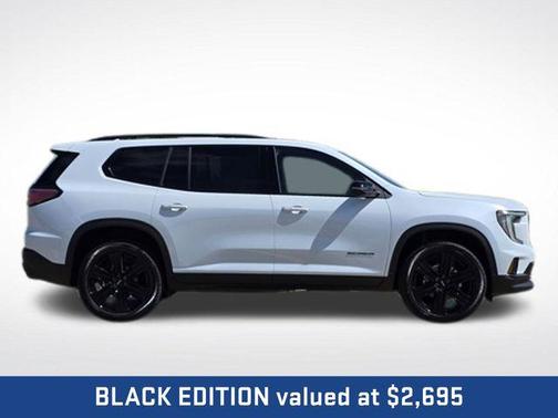 Glacier White Tricoat 2026 GMC Acadia Elevation AWD