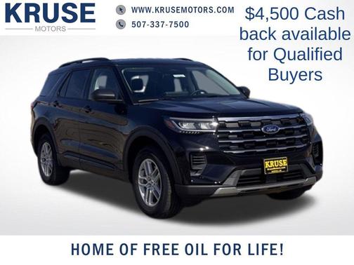 Black Metallic 2026 Ford Explorer Active