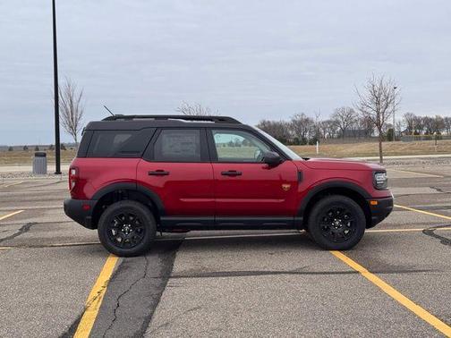 Ruby Red Metallic 2026 Ford Bronco Sport Badlands