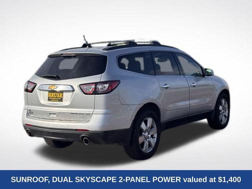 Silver Ice Metallic 2013 Chevrolet Traverse LTZ