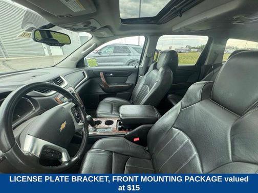 Silver Ice Metallic 2013 Chevrolet Traverse LTZ