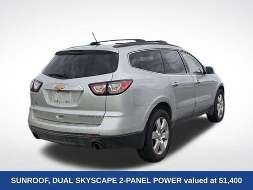 Silver Ice Metallic 2013 Chevrolet Traverse LTZ