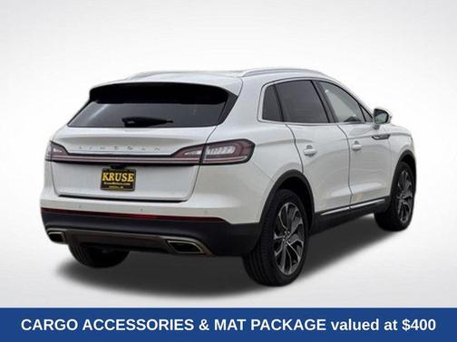 Pristine White Metallic Tri-Coat 2023 Lincoln Nautilus Reserve