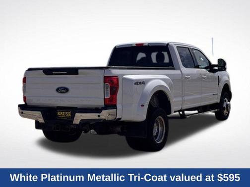 White 2017 Ford F-350 Lariat