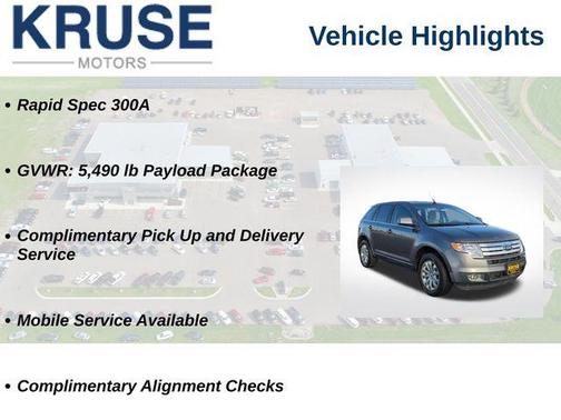Sterling Gray Metallic 2010 Ford Edge Limited