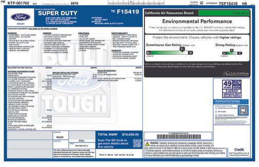 Gray 2026 Ford F-250 XLT