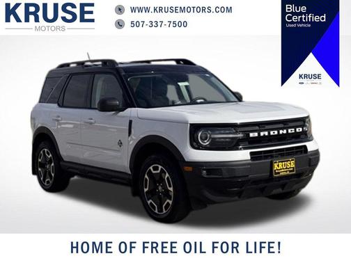 Oxford White 2024 Ford Bronco Sport Outer Banks