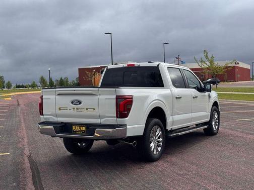 Star White Metallic Tri-Coat 2025 Ford F-150 Lariat