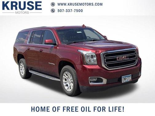 Crimson Red Tintcoat 2019 GMC Yukon XL SLT