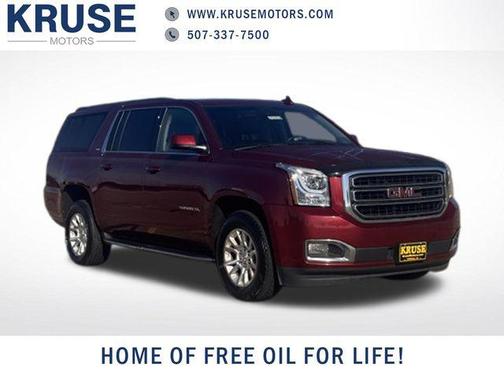 Crimson Red Tintcoat 2019 GMC Yukon XL SLT