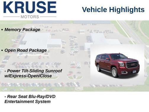 Crimson Red Tintcoat 2019 GMC Yukon XL SLT
