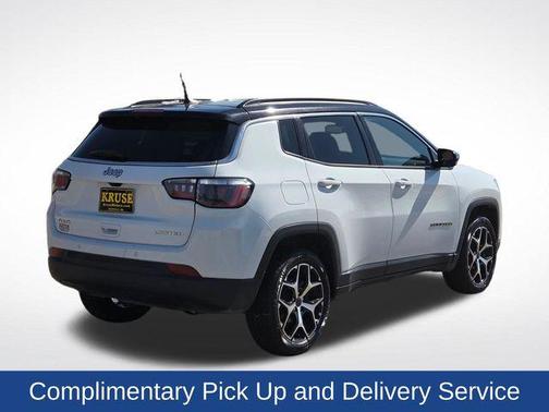 Bright White Clearcoat 2025 Jeep Compass Limited