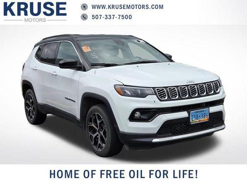 Bright White Clearcoat 2025 Jeep Compass Limited