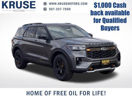 Gray Metallic 2026 Ford Explorer Tremor