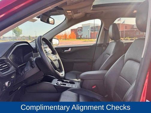 Rapid Red Metallic Tinted Clearcoat 2020 Ford Escape Titanium