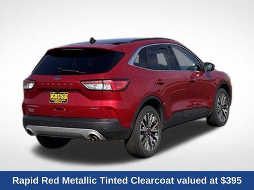 Rapid Red Metallic Tinted Clearcoat 2020 Ford Escape Titanium