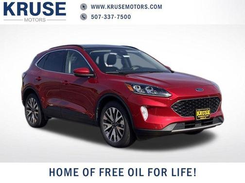 Rapid Red Metallic Tinted Clearcoat 2020 Ford Escape Titanium