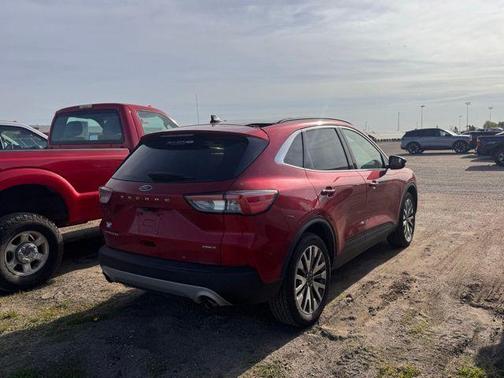 Rapid Red Metallic Tinted Clearcoat 2020 Ford Escape Titanium