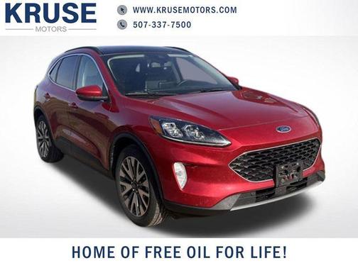 Rapid Red Metallic Tinted Clearcoat 2020 Ford Escape Titanium