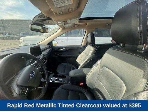 Rapid Red Metallic Tinted Clearcoat 2020 Ford Escape Titanium