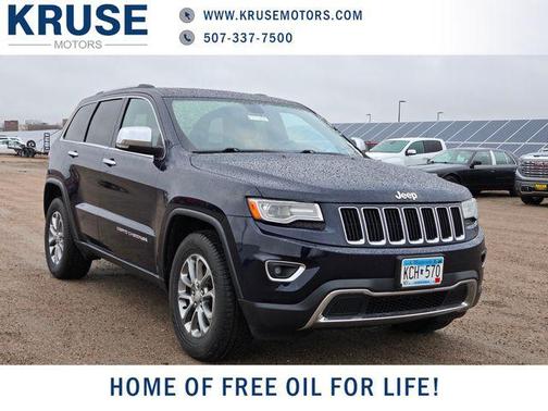 True Blue Pearlcoat 2014 Jeep Grand Cherokee Limited