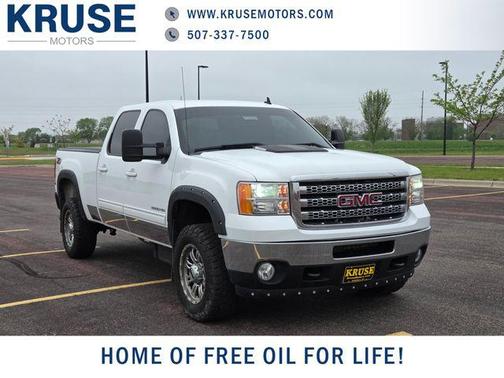 Summit White 2013 GMC Sierra 2500 SLT