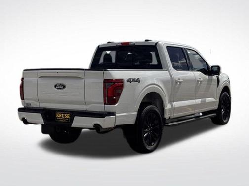 Star White Metallic Tri-Coat 2025 Ford F-150 Lariat