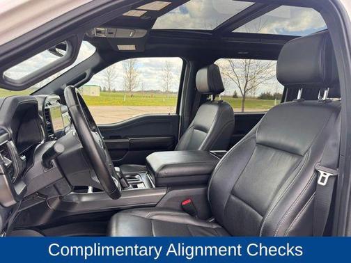 Star White Metallic Tri-Coat 2025 Ford F-150 Lariat