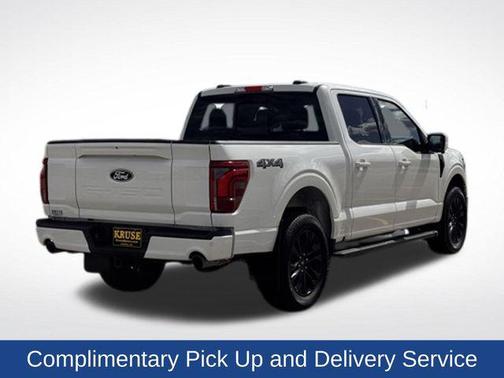 Star White Metallic Tri-Coat 2025 Ford F-150 Lariat