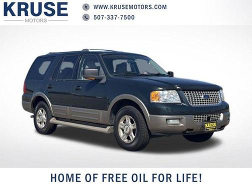 Estate Green Clearcoat Metallic 2003 Ford Expedition Eddie Bauer