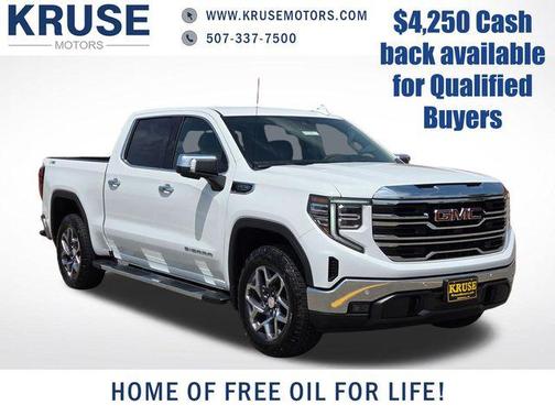 Summit White 2026 GMC Sierra 1500 SLT