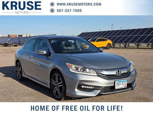 Modern Steel Metallic 2016 Honda Accord Sport