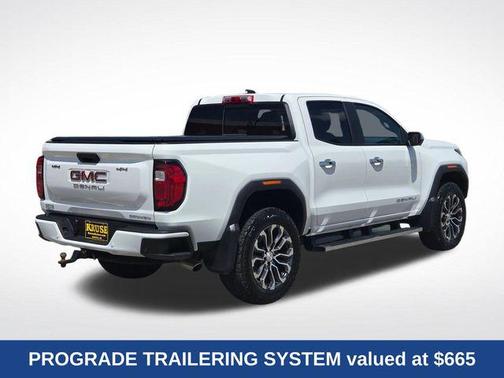 Summit White 2024 GMC Canyon Denali