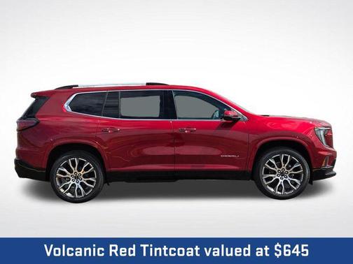 Volcanic Red Tintcoat 2026 GMC Acadia Denali