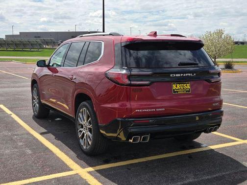 Volcanic Red Tintcoat 2026 GMC Acadia Denali