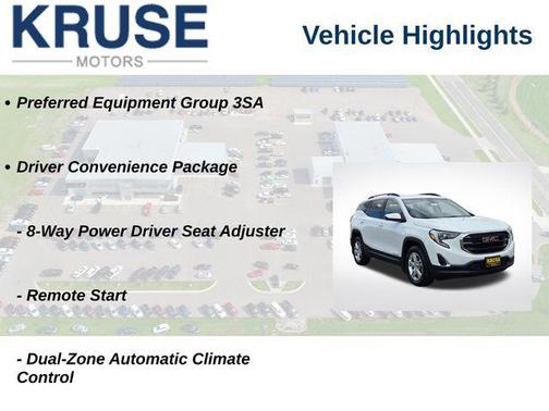 Summit White 2020 GMC Terrain SLE