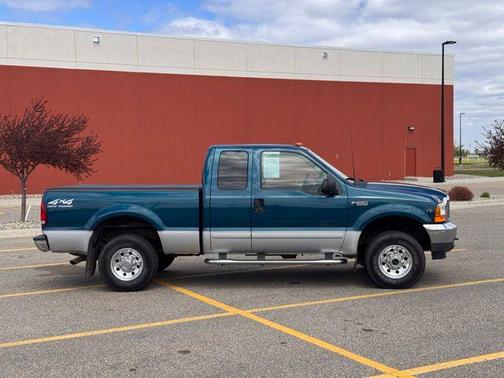 Blue 2001 Ford F-250