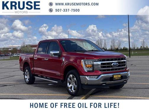 Rapid Red Metallic Tinted Clearcoat 2023 Ford F-150 Lariat