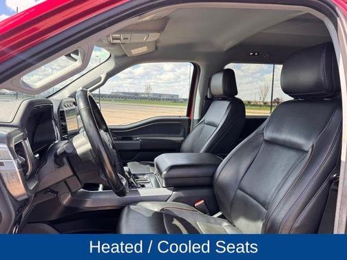 Rapid Red Metallic Tinted Clearcoat 2023 Ford F-150 Lariat