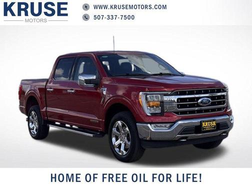 Rapid Red Metallic Tinted Clearcoat 2023 Ford F-150 Lariat