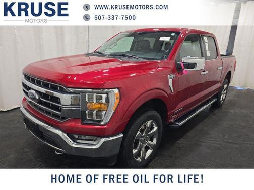 Rapid Red Metallic Tinted Clearcoat 2023 Ford F-150 Lariat