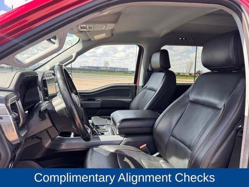 Rapid Red Metallic Tinted Clearcoat 2023 Ford F-150 Lariat