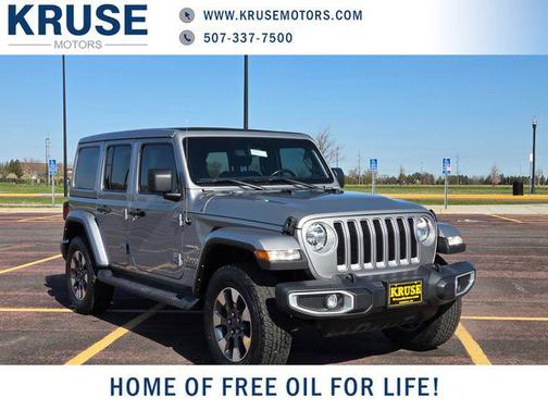 Billet Silver Metallic Clearcoat 2021 Jeep Wrangler Unlimited Sahara