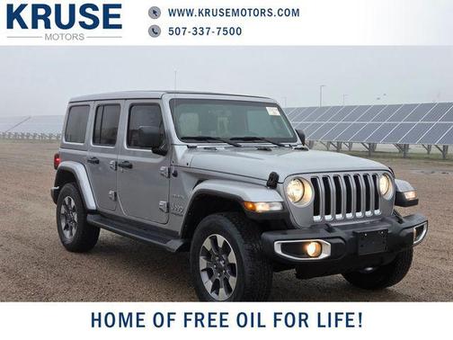 Billet Silver Metallic Clearcoat 2021 Jeep Wrangler Unlimited Sahara