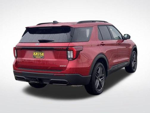 Red Metallic 2026 Ford Explorer ST-Line